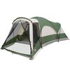 vidaXL Tenda Familiare a Tunnel per 8 Persone Verde Impermeabile