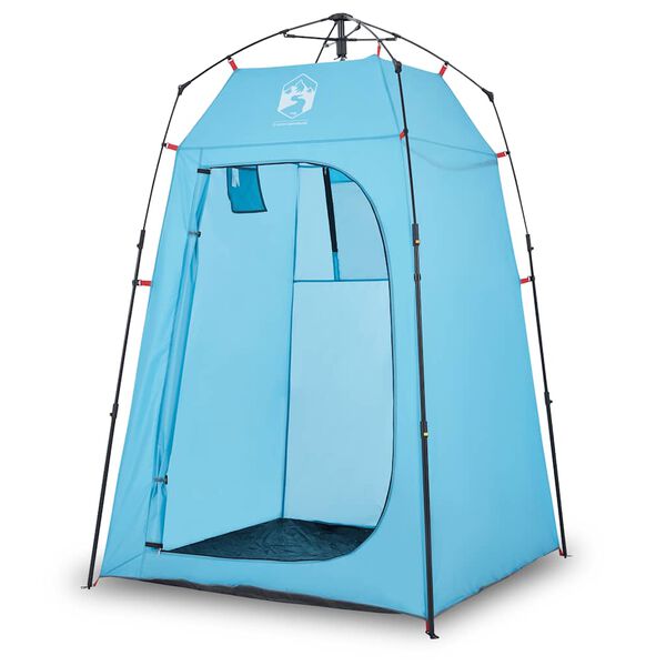 vidaXL Tenda Privacy Blu a Rilascio Rapido Impermeabile