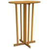 vidaXL Tavolo da Bar Pieghevole 90x65x105 cm in Legno Massello di Teak
