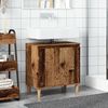 vidaXL Mobile Lavabo Legno Antico 58x33x60 cm in Legno Multistrato