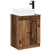 vidaXL Set di mobili per il bagno Legno antico Legno ingegnerizzato