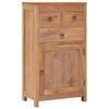 vidaXL Credenza 50x30x90 cm in Legno Massello di Teak