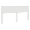 vidaXL Testiera Bianco 180 cm Legno multistrato