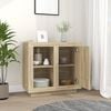 vidaXL Credenza Rovere Sonoma 80x40x75 cm