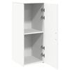 vidaXL Mobiletto portaoggetti bianco 40x45x103,5 cm in legno ingegnerizzato