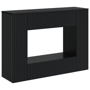 vidaXL Tavolo consolle Nero 101 x 29 x 74 cm Legno ingegnerizzato