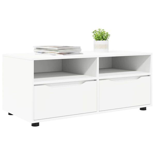 vidaXL Mobile TV Bianco 100 x 48 x 43 cm Legno multistrato