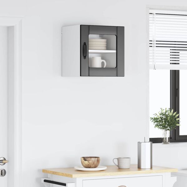 vidaXL Mobile da cucina Nero 40 x 31 x 40 cm Legno multistrato