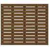 vidaXL Testiera da Parete Ambra 146x3x91,5cm in Legno Massello di Pino