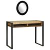 vidaXL Tavolo da Trucco Marrone 100 x 50 x 75 cm