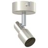 vidaXL Faretto da soffitto Nichel 8 x 8 x 10,5 cm Acciaio