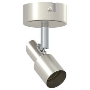 vidaXL Faretto da soffitto Nichel 8 x 8 x 10,5 cm Acciaio