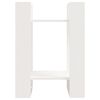 vidaXL Libreria/Divisorio Bianco 41x35x57 cm in Legno Massello di Pino