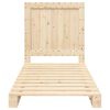vidaXL Giroletto con Testiera 90x200 cm in Legno Massello di Pino