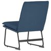 vidaXL Sedia Lounge Blu 52x75x76 cm in Tessuto