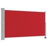 vidaXL Tenda da Sole Laterale Retrattile per Patio 140x300 cm Rossa