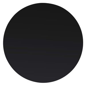 vidaXL Superficie Tavolo Rotondo in Vetro Temperato 400 mm