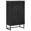 vidaXL Credenza Nero 55 x 30 x 95 cm