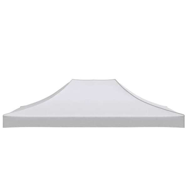 vidaXL Tetto per Tendone per Feste 4x3 m Bianco 270 g/m&sup2;