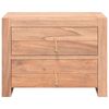 vidaXL Credenza 80x30x60 cm in Legno Massello di Teak