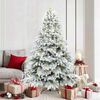vidaXL Albero di Natale artificiale con 300 LED Bianco 180 cm PE e PVC