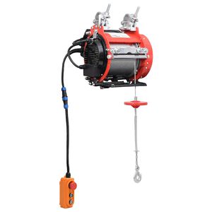 vidaXL Paranco Elettrico a Ponteggio 800 kg 230 V