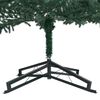 vidaXL Albero di Natale artificiale preilluminato Verde 500 cm PVC