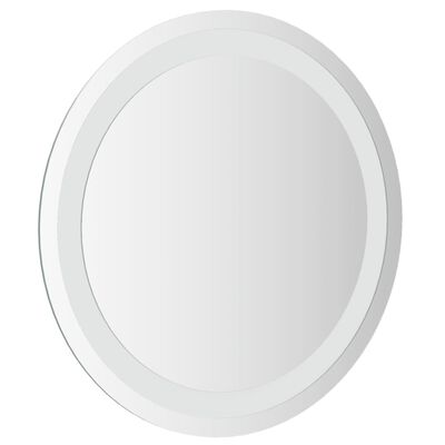 vidaXL Specchio da Bagno LED 40 cm Rotondo