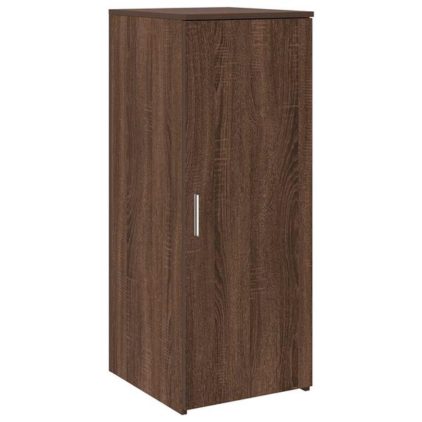 vidaXL Mobile Portaoggetti Rovere Marrone 40x45x103,5 cm in Truciolato