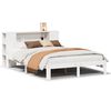 vidaXL Letto Libreria senza Materasso Bianco 160x200 cm Legno di Pino