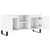 vidaXL Mobile Porta TV Bianco 104x35x50 cm in Legno Multistrato