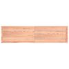 vidaXL Ripiano Muro Marrone 200x50x(2-4) cm Massello Rovere Trattato
