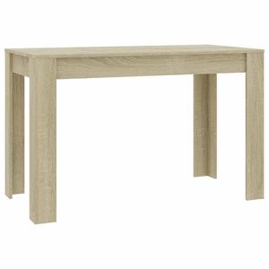 vidaXL Tavolo da Pranzo Rovere Sonoma 120x60x76cm in Legno Multistrato