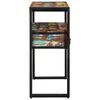 vidaXL Tavolo consolle 90 x 33 x 75 cm Legno Recuperato Massello