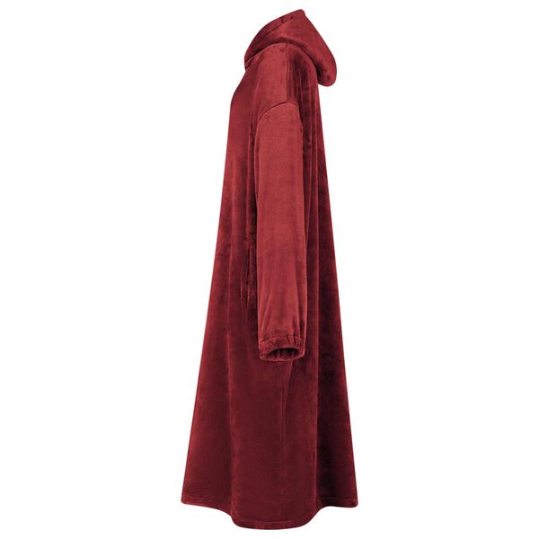 vidaXL Felpa coperta Rosso Bordeaux m Flanella