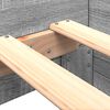 vidaXL Giroletto Grigio Sonoma 90x200 cm in Legno Multistrato