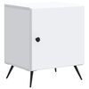 vidaXL Armadio da Notte Bianco 43 x 34,5 x 50 cm Legno ingegnerizzato