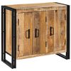 vidaXL Credenza Marrone 80 x 33 x 70 cm legno massello di mango
