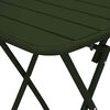 vidaXL Tavolo da Giardino Verde scuro 55 x 55 x 73 cm