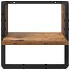 vidaXL Set mensole da parete 6 pcs Legno vecchio 100 x 25 x 30 cm