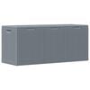 vidaXL Contenitore da Giardino Grigio in Rattan PP 270 L