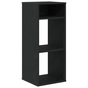 vidaXL Libreria Nera 34x31x80 cm in Legno Multistrato
