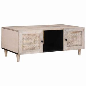 vidaXL Tavolino da salotto Beige 100 x 54 x 40 cm Legno ingegnerizzato