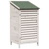 vidaXL Capanno da Giardino con tetto Bianco 59 x 56 x 113,5 cm