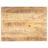 vidaXL Piano Tavolo in Legno Massello di Mango 15-16 mm 90x70 cm