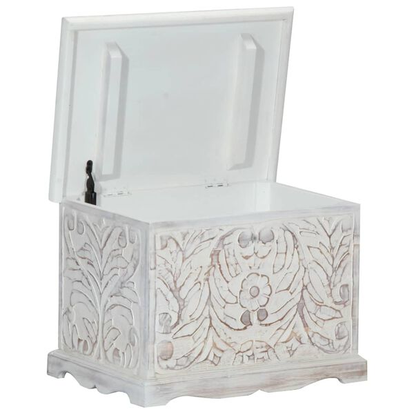 vidaXL Cassapanca 58x40x40 cm in Legno Massello di Acacia