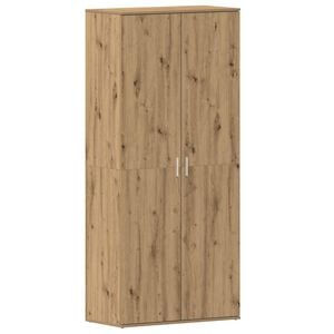 vidaXL Mobile per scarpe 80 x 39 x 178 cm Legno multistrato
