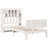vidaXL Letto Libreria senza Materasso Bianca 90x200 cm Legno di Pino