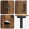 vidaXL Credenza con cassetto 2 pcs Legno vecchio Legno multistrato