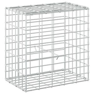 vidaXL Gabione con Filo da 3,5 mm e Rete da 5x10 cm 50x30x50 cm